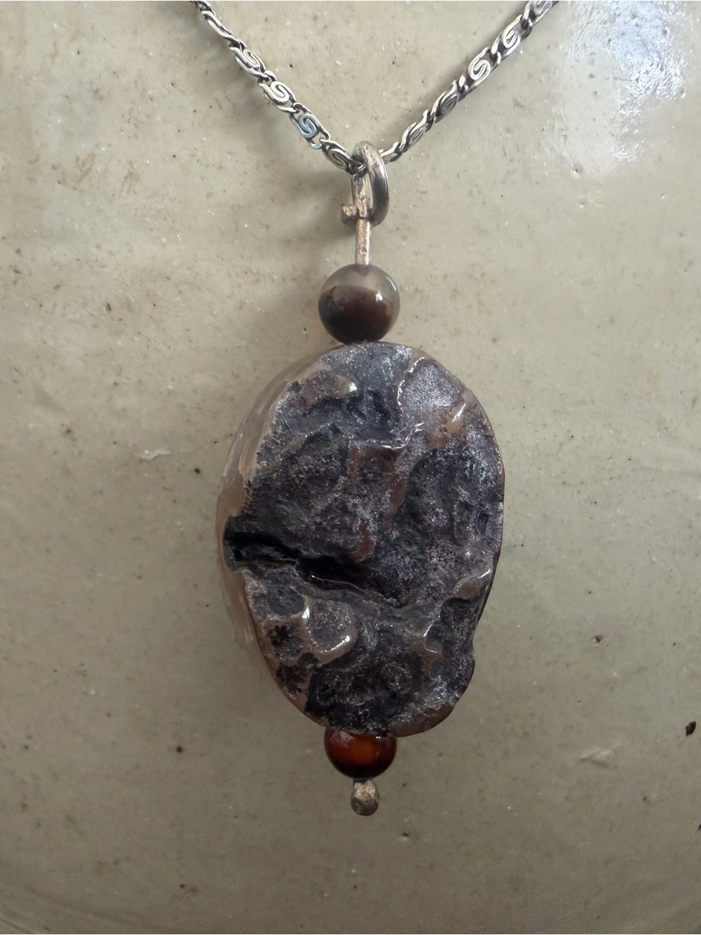 Handcrafted Agate Pendant